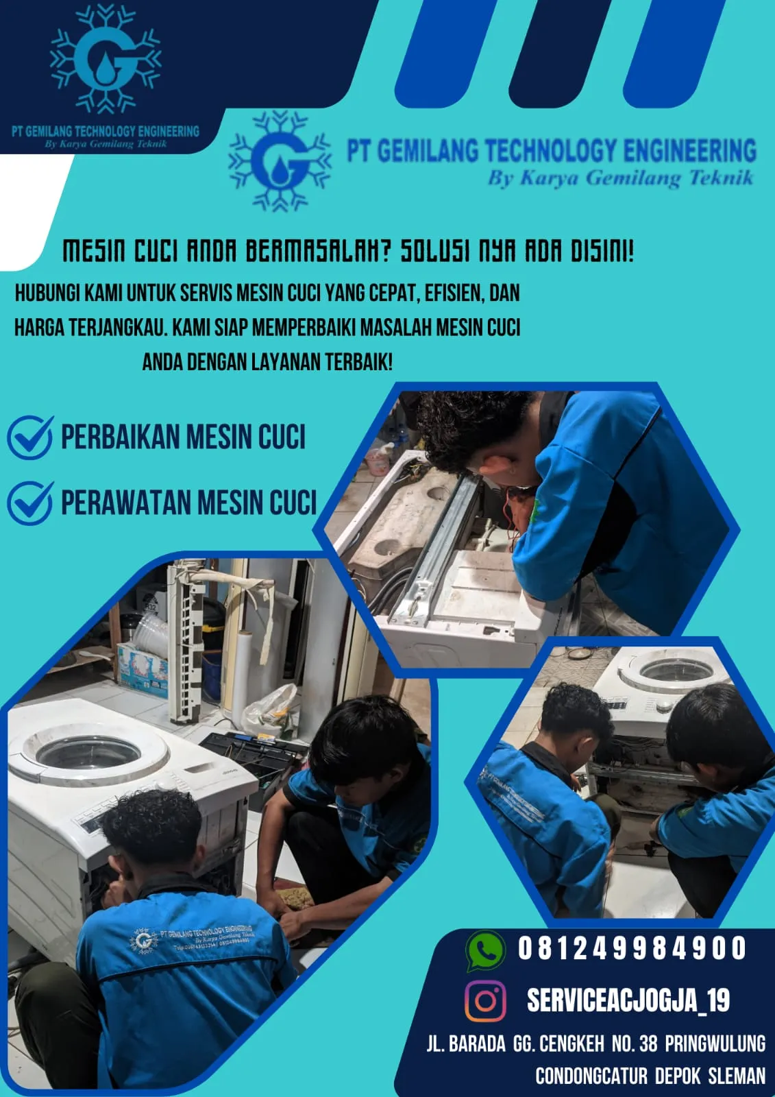 Service Mesin Cuci Sedayu Bantul