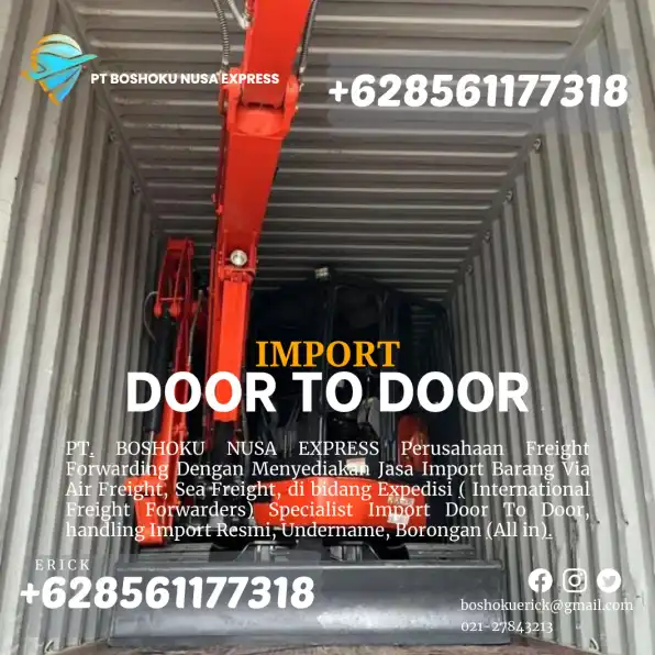 JASA IMPORT BORONGAN ALAT BERAT TERMURAH