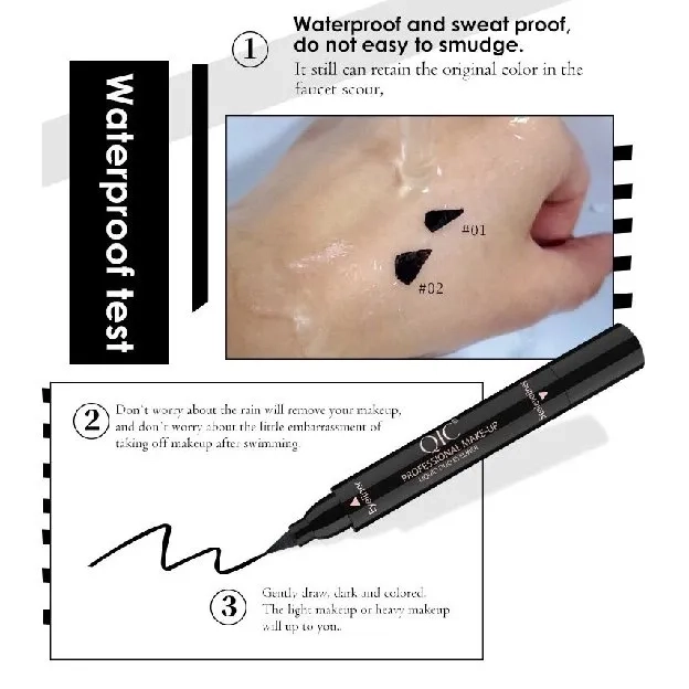 Eyeliner Stamp 2in1 Waterproof Liquid Duo Eyeliner Wing With Stamp