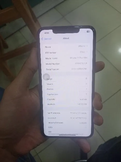 Iphone 11 Pro Max 256gb bh 85%