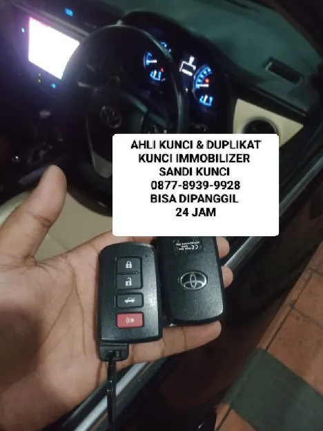 Sandi Kunci Tambun Selatan 0877-8839-9928 Ahli Kunci - Duplikat Kunci Immobilizer