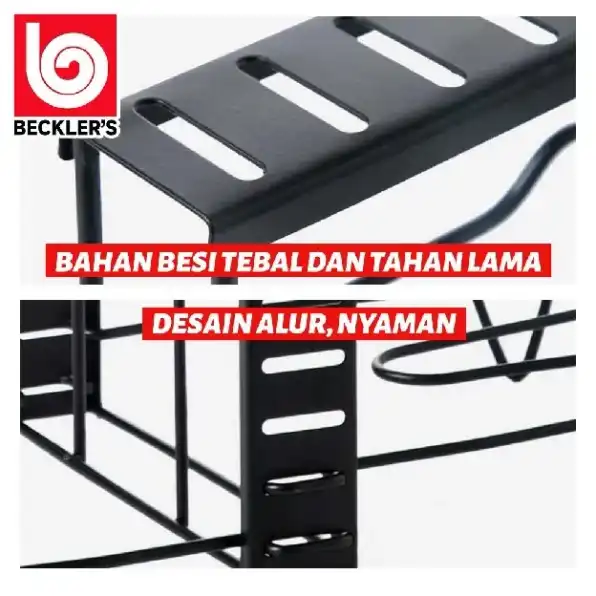 Rak Tutup Panci Teplon Wajan/ Rak Dapur Stainless Steel Serbaguna