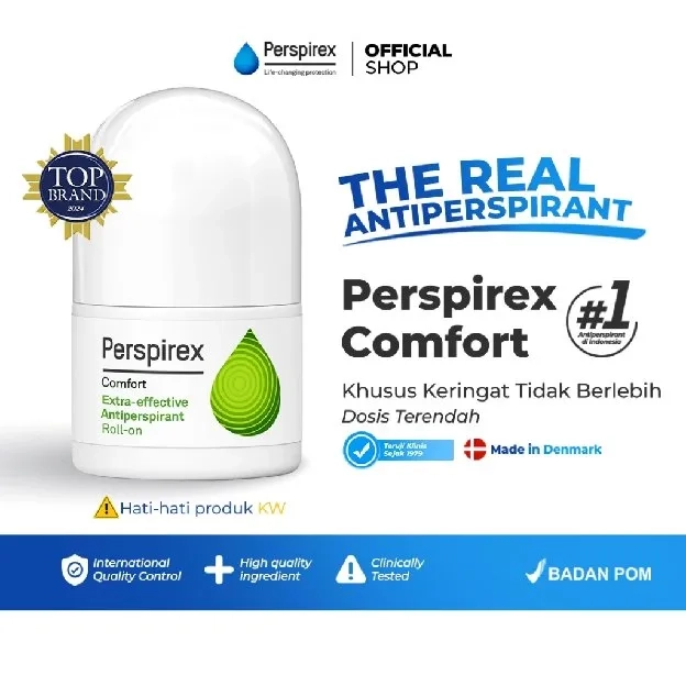 Perspirex Antiperspirant Roll On / Deodoran Perawatan Ketiak Bau Badan / Deodorant Tangan dan Kaki U