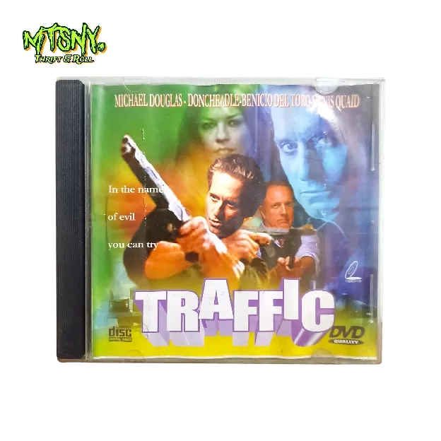 Kaset VCD CD Action Traffic Tahun 2000 Jadul Lawas Vintage