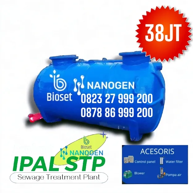 Paket IPAL STP Bio 10m³, harga murah