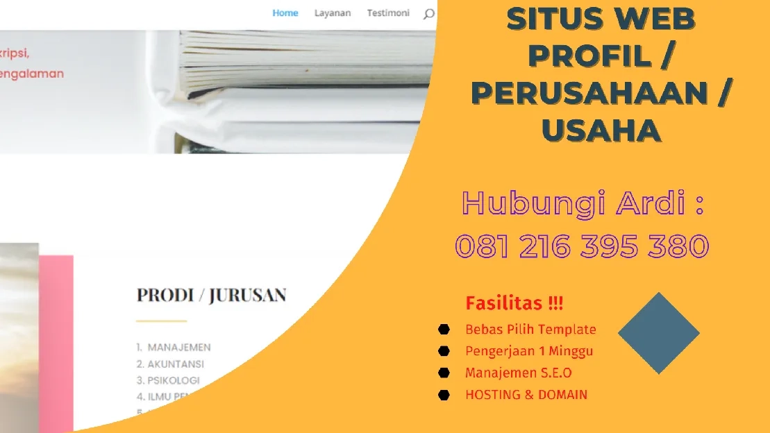 jasa pembuatan website umkm dan sekolah di pasuruan