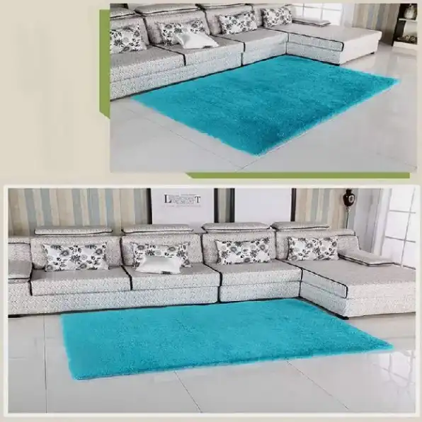 Karpet Bulu Tebal Murah Uk 150x100x7 Karpet Kamar Tidur Bulu Rasfur Empuk Karpet lantai Bulu Halus A