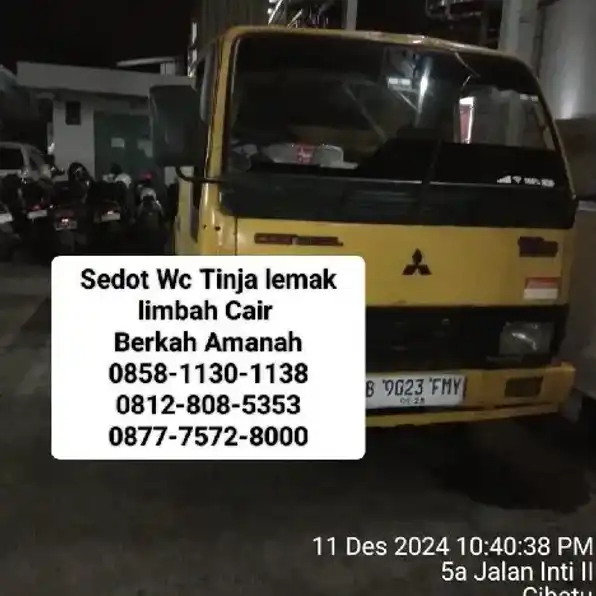 Sedot Wc Serang Baru Cibarusah 085811301138 Berkah Amanah