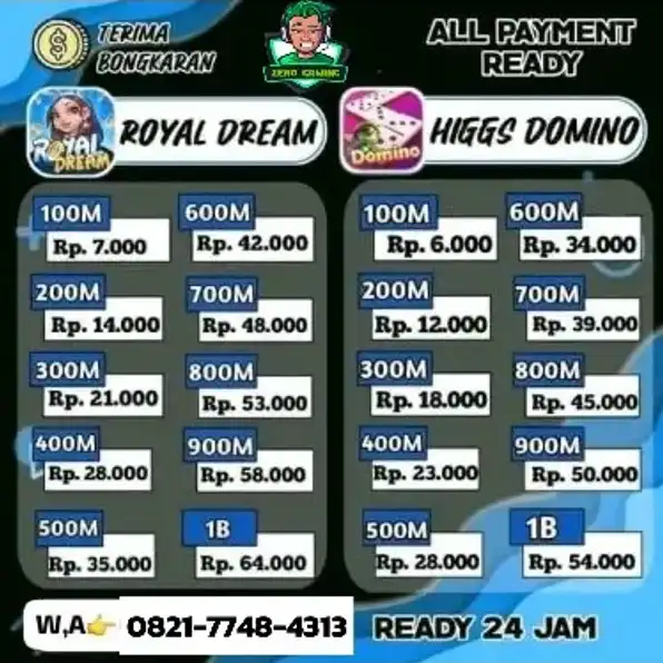 Agen Resmi Bongkar & Top Up Chip HDI & RD WA 082177484313.