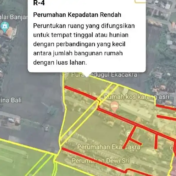 Dijual 1 are, Jl. Perumahan EKA CAKRA Abianbase Mengwi Badung