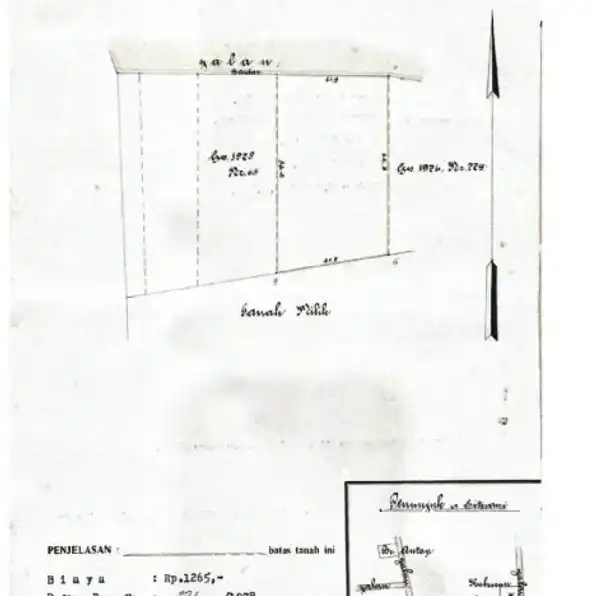 Dijual 7,5 are, Jl. Tukad Sanghyang Watu Renggong Panjer Denpasar