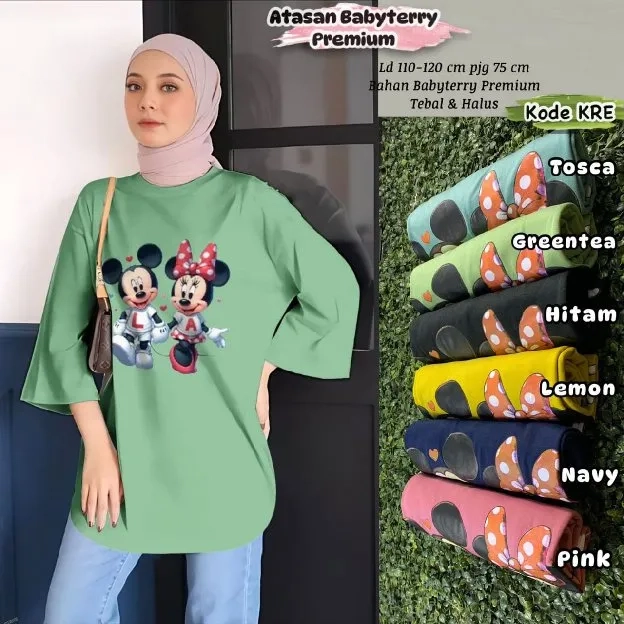 Kaos Karakter Wanita