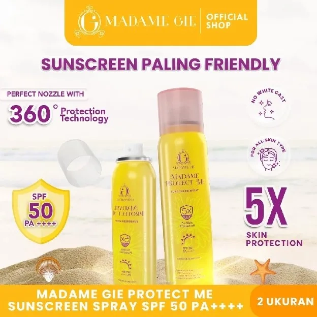 ORIGINAL Madame Gie Madam Protect Me Sunscreen spf 30+++ / Tinted Sunscren SPF 50 PA ++++ / sunscree