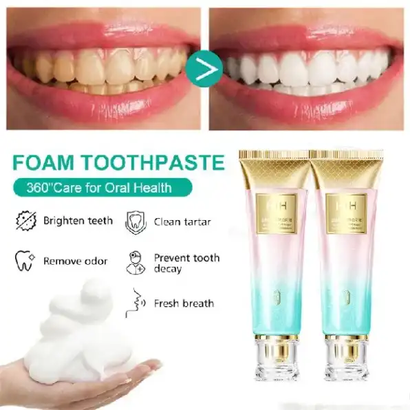 BPOM Terbaru Whitening toothpaste Gigi putih Pasta gigi whitening Pasta gigi pemutih gigi HIH pemuti