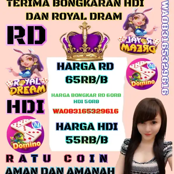 FAST RESPON TERIMA BONGKARAN HDI DAN ROYAL DRAM WA 083165329616