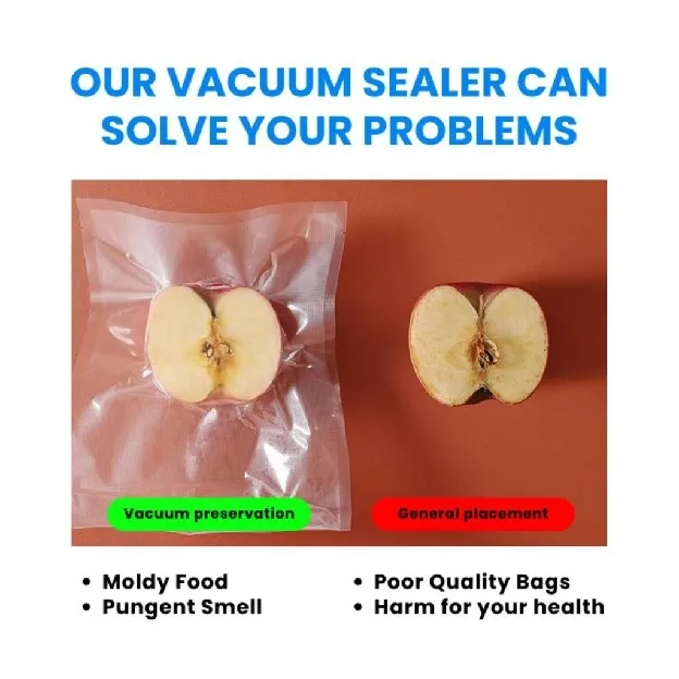 Vacum Sealer Fresh Makanan Food Packing Machine /Mesin Vacuum Sealer Makanan FOOD GRADE Free 10 Plas