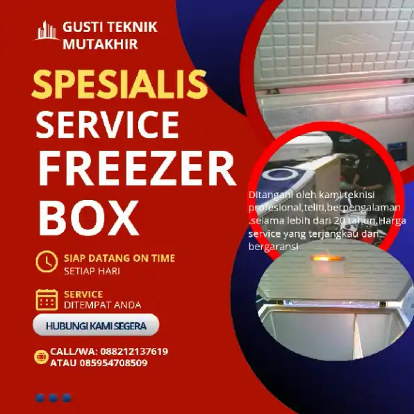 Service Freezer dan chiller Amanah dan teliti Jakarta, Bekasi,Bogor, Depok Tangerang