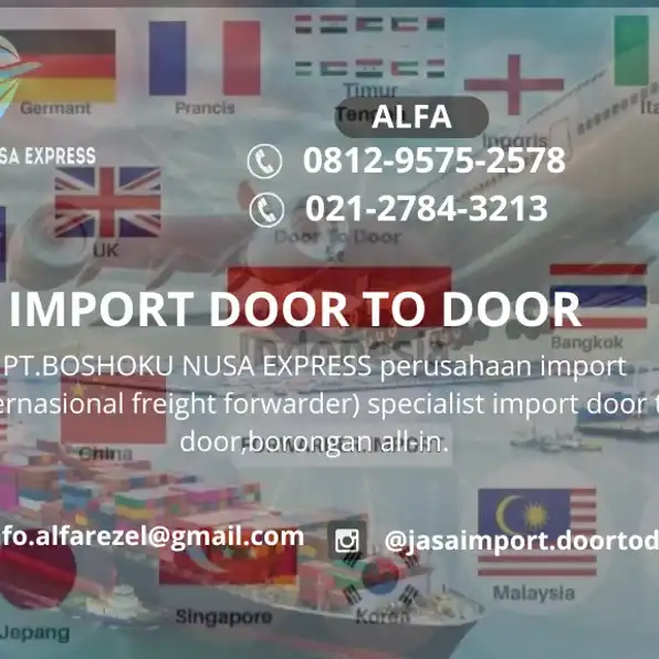 JASA IMPORT BARANG DARI BELGIA - DOOR TO DOOR