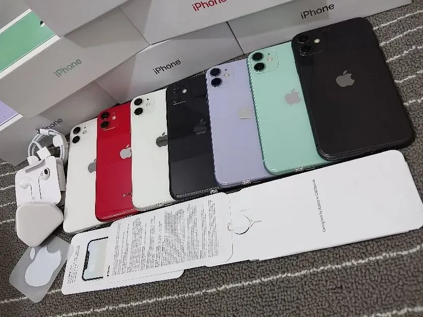 IPHONE 11 64GB Alloperator Fullsett Nominus Murah 