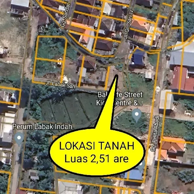 Dijual 2,51 are, Jl. Labak Sari Pura Demak UTARA Mahendradata Denpasar