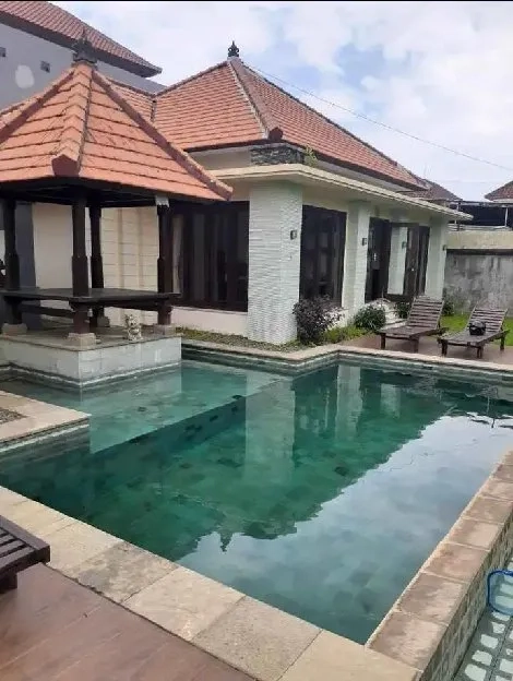 Dijual 6,9 are Free Villa Layak Huni, Jl. Muding Batu Sangian Gatsu Barat Kuta Utara