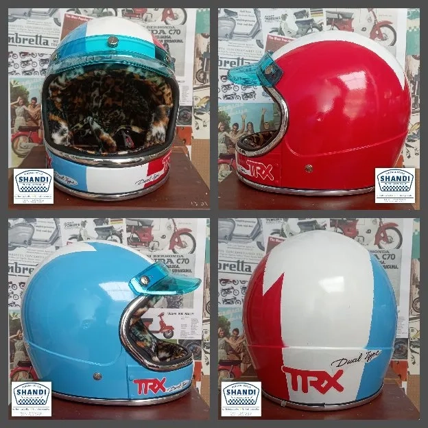 Helm TRX jadul oke