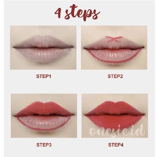 Pensil Lipstik Matte Clay Lipstick Pencil Tahan Lama/Waterproof Long Lasting Matte Rotate 19 Colour