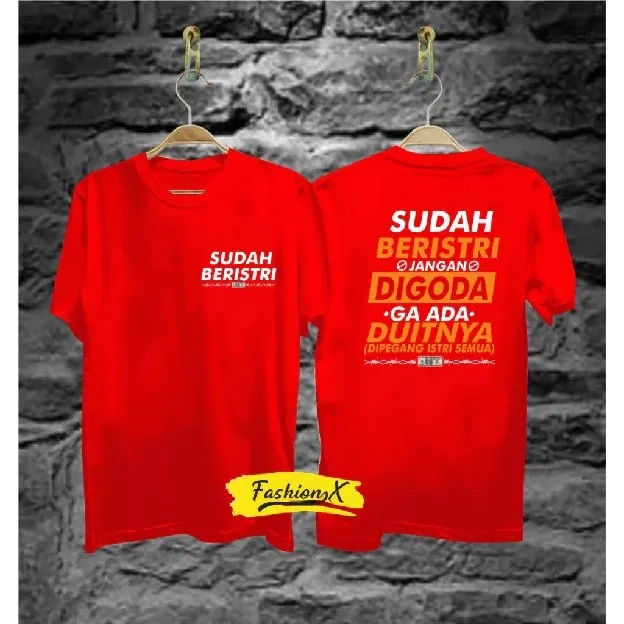 Kaos Pria Sudah Beristri