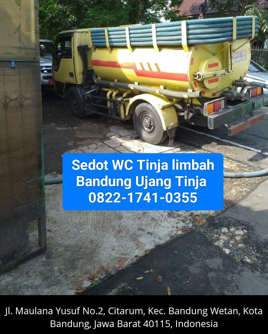 Sedot wc Tinja Limbah Baleendah 0822-1741-0355 Ujang Tinja