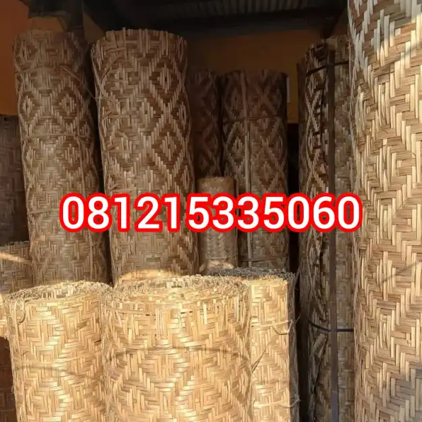 Jual Anyaman Bambu Gedek Semarang 081215335060