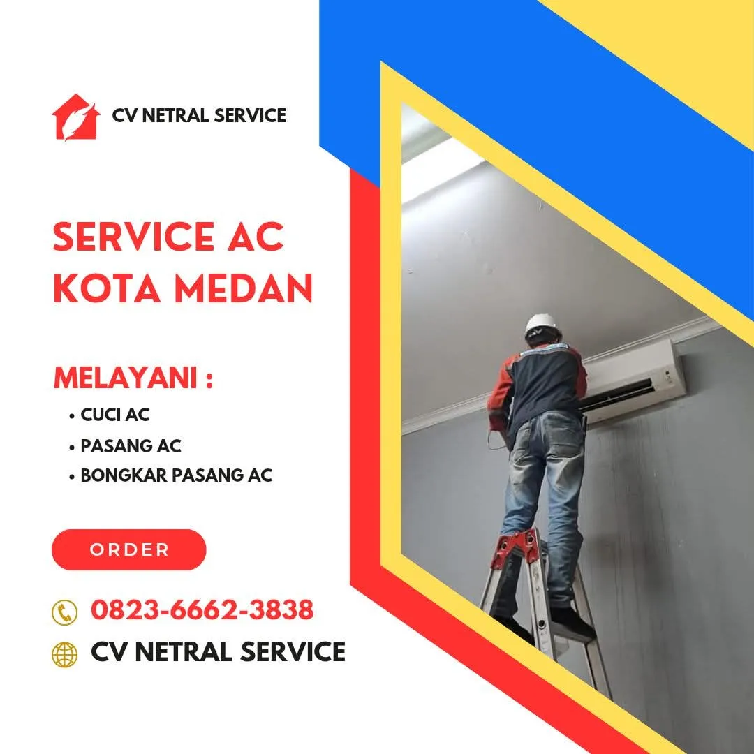 Service AC Medan Barat 0823-6662-3838