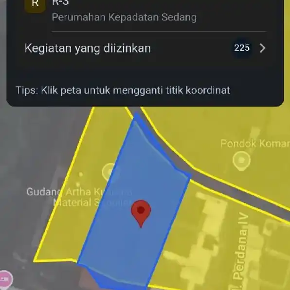 Dijual 4 are, Jl. Lkr. Timur Belakang Kampus UNUD Jimbaran Kuta Selatan