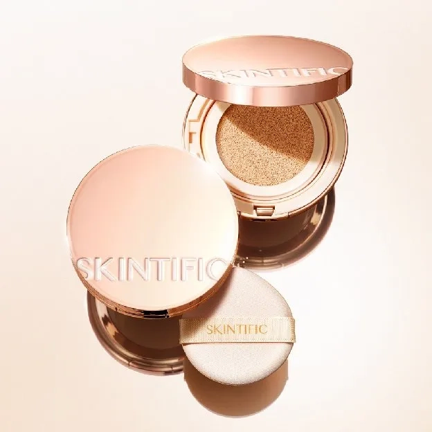 Skintific Cover All Perfect Air Cushion SPF35 PA++++ BB Cushion CC Cream Serum Bedak Cushion | Serum