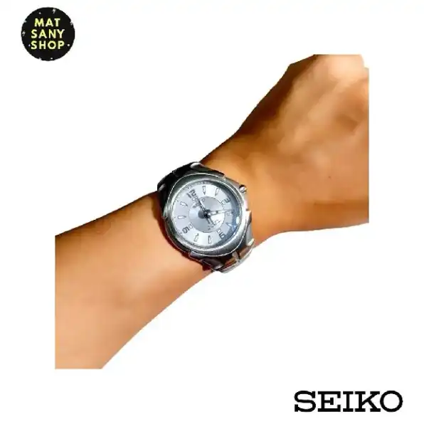 Jam Tangan Seiko Kinetic Sm007 Luxury Stainless Steel