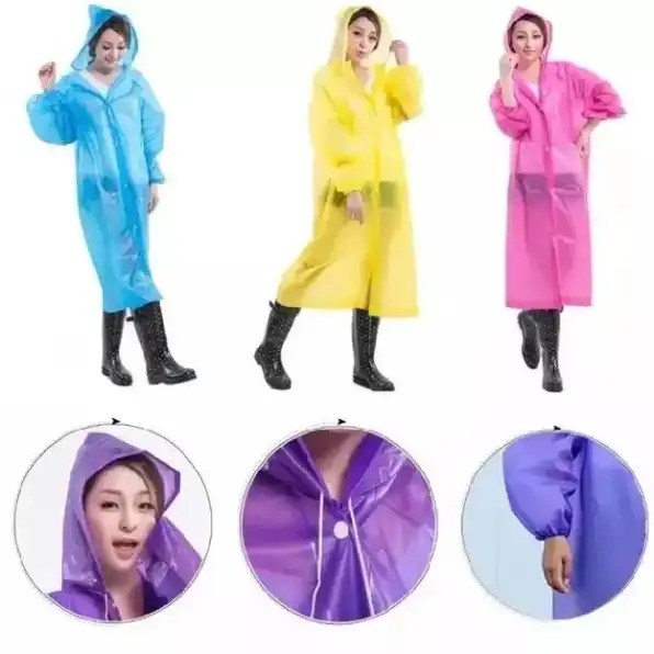 Jas Hujan Terusan Korea Jas Hujan Termurah Reusable Fashionable