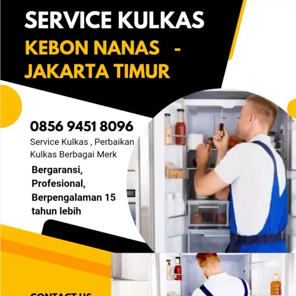 Jasa Service Kulkas Daerah Kebun Nanas Cipinang Cempedak Jakarta Timur 0856 9451 8096