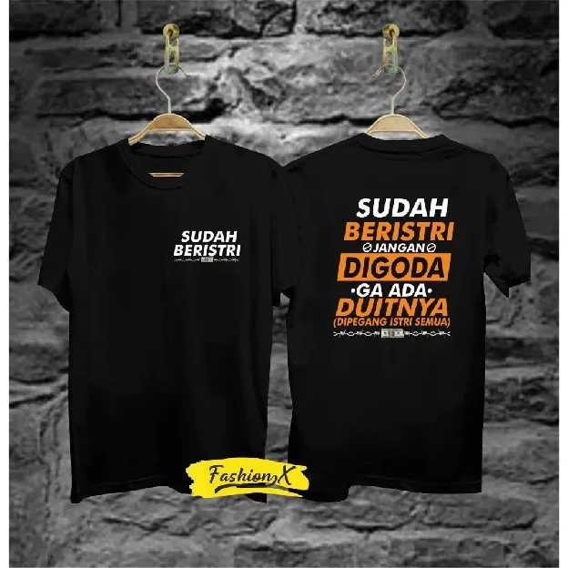 Kaos Pria Sudah Beristri