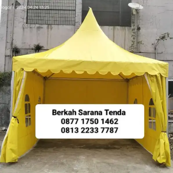 Produksi Tenda Sarnafil Medan 0813-2233-7787 Berkah Sarana Tenda