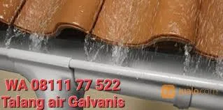 Talang air galvanis tangerang wa 0811177522 talang air hujan