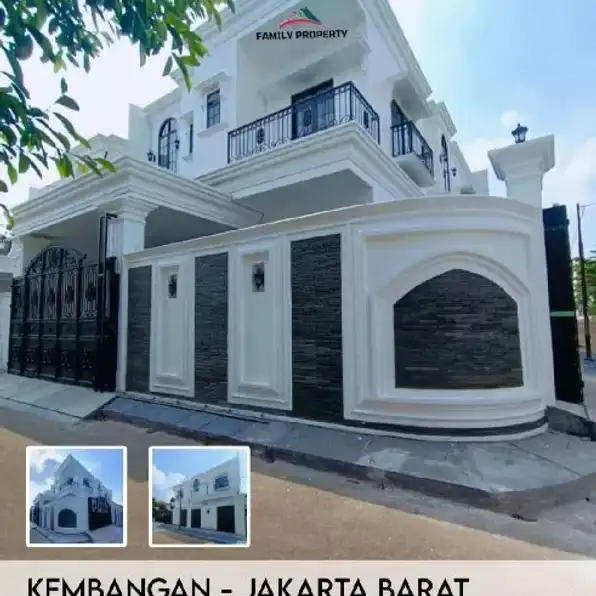 Rumah Mewah Baru dalam komplek di Joglo, Jakarta barat