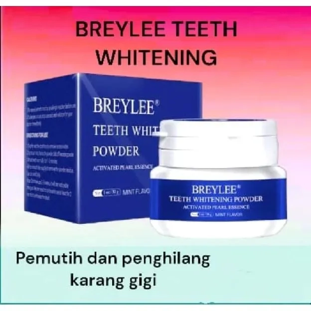 [BIG SALE] Breylee teeth whitening powder pemutih dan penghilang karang gigi original 100%