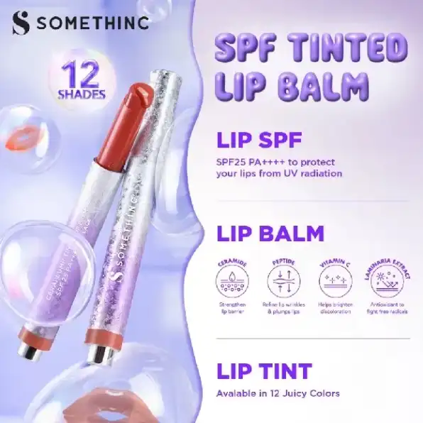 SOMETHINC Ceraplump Tinted Lip Balm SPF25 PA++++