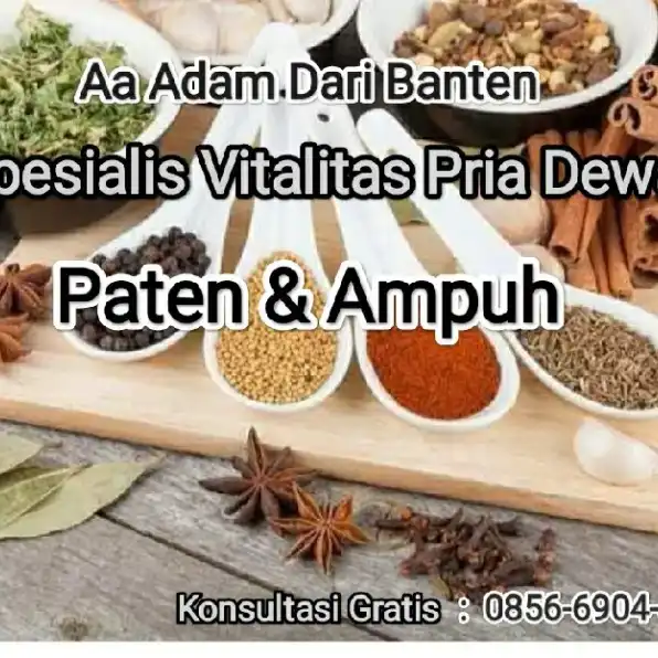 Pengobatan Vitalitas Pria Padang AA Adam Terbaik WA 0856-6904-4498