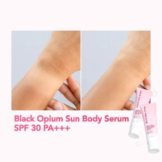 Grace and Glow Brightening Sun Lotion Body Serum SPF 30 PA+++ | Sunscreen | - Sunblock Badan Anti UV