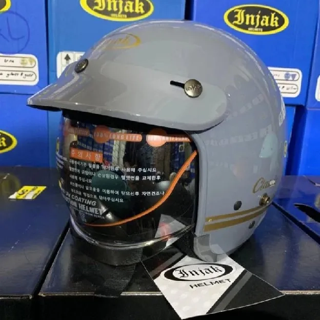 HELM RETRO INJAK (KACA DALAM)