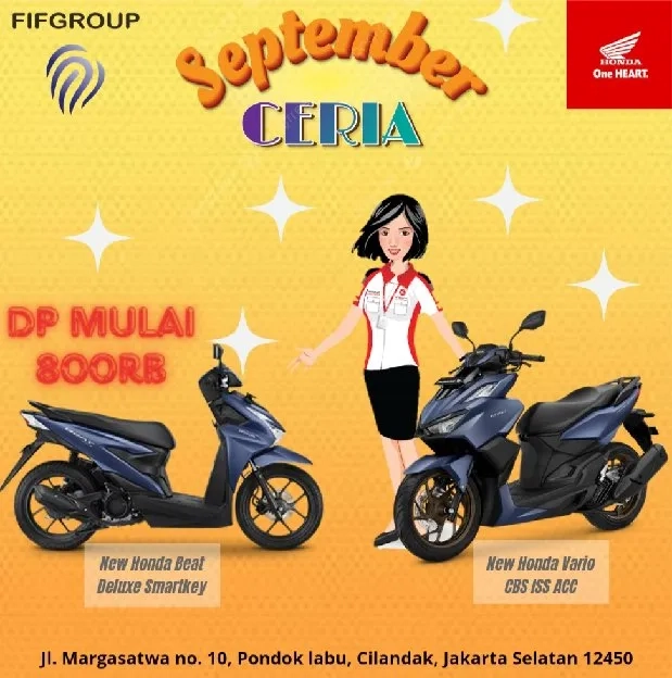 NEW HONDA BEAT DULUXE SMARTKEY & VARIO CBS ISS ACC