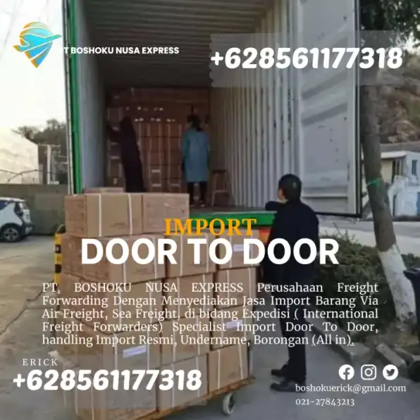 JASA IMPORT BORONGAN DOOR TO DOOR ALL IN