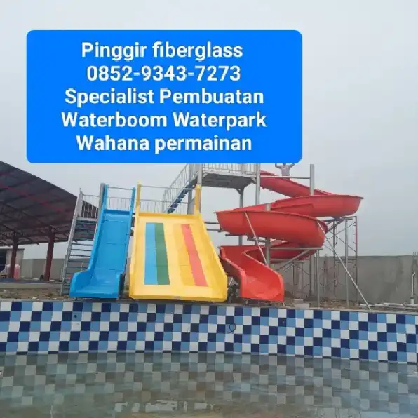 0852-9343-7273 Pembuatan Wahana permainan Waterboom Waterpark Kota Batu Malang