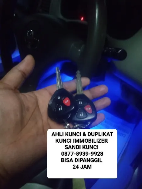 Sandi Kunci Tambun Selatan 0877-8839-9928 Ahli Kunci - Duplikat Kunci Immobilizer