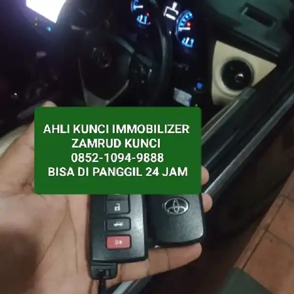 Zamrud Kunci 0852-1094-9888 Ahli Kunci & Duplikat Kunci Immobilizer Jakarta Timur